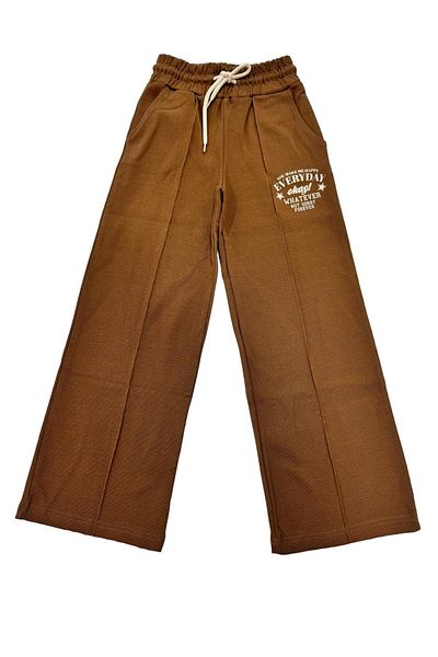 Esterella Girl's - Flexible and Elastic Wide Leg Sweatpants and Trousers (Narrow Fit)