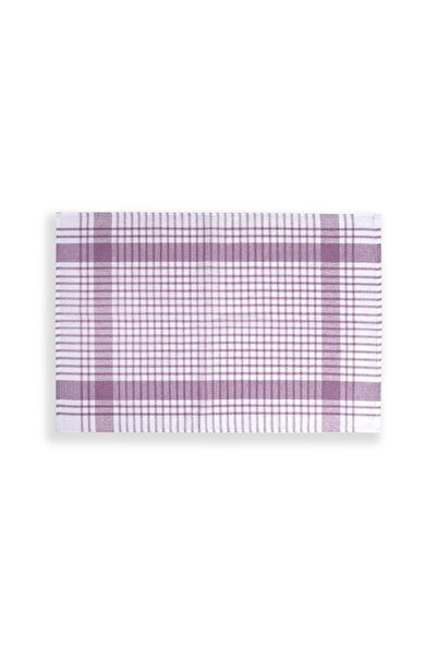 MODELHOME Pamuklu Lila Renkli Pöti Kareli 4'lü Kurulama Bezi, Beslenme Örtüsü...