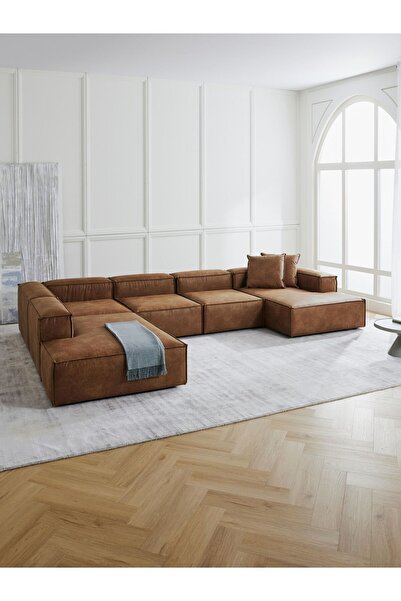 S Home Design Concept Frida 5 Modül Pofidik Modüler Kanepe Xl Köşe Koltuk Tak...