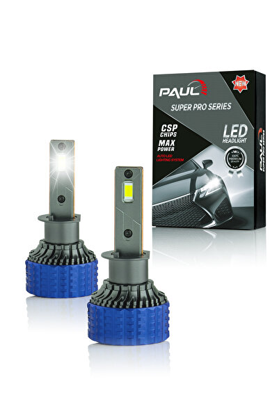 PAULLED Paul Süper Pro H1 24.000 Lümen Güç Şimşek Etkili Odaklı Ufuk Çizgili ...