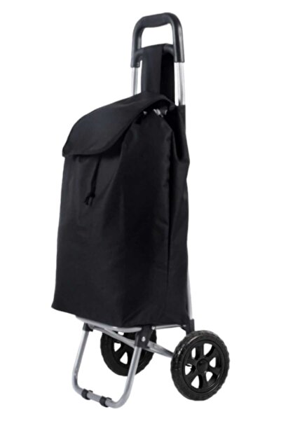 cereno Katlanır Pazar Arabası Siyah