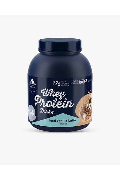 Multipower Vanilla Latte Whey Protein Shake - 2000G Iced