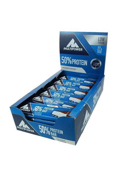 Multipower 50g 50% Protein Bar - 20 Pieces