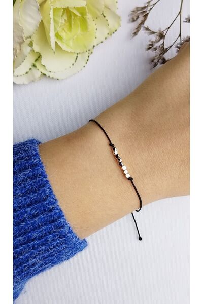 Bella Sera Studio سوار دوريكا مربع باللون الأسود