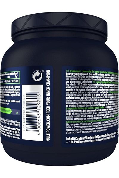 Multipower Creapure Creatine 500 gr - Creatine Supplement