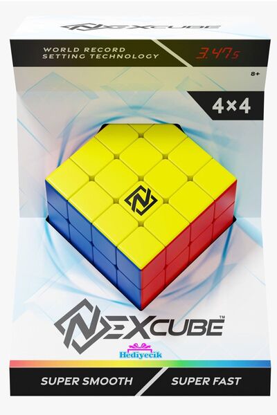 hediyecik Nexcube Moyu 4x4 Zeka Küpü Akıl Küpü Rübik Küp Speed Cube