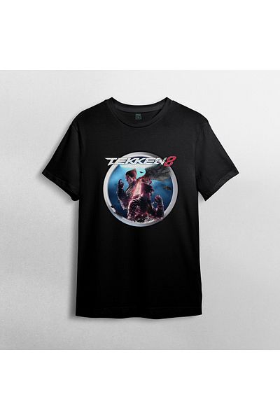 Pixxa Μπλουζάκι Tekken 8 Crew Neck 100% βαμβακερό - 1