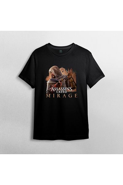 Pixxa Assassin's Creed Mirage - T-Shirt από 100% βαμβακερό λαιμόκοψη - 1