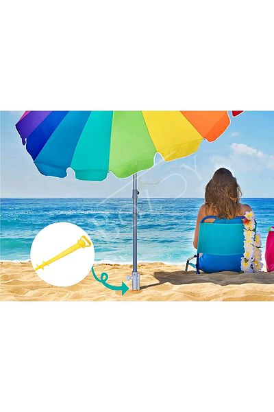 Boldy 42 Cm Camping Stake - Garden Umbrella Holder and Stabilizer