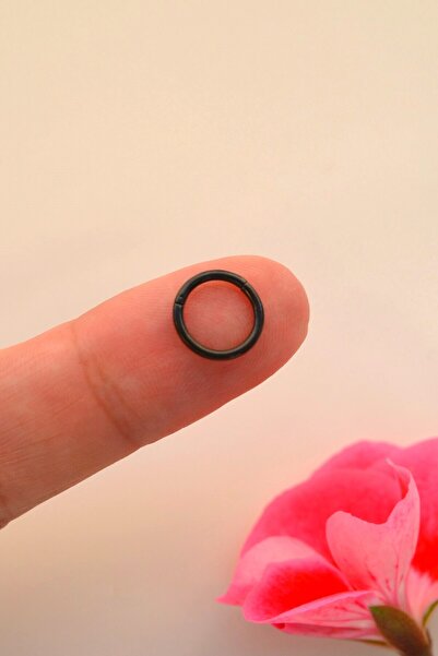 Mu Minamu 316 L Çelik Düz Halka Piercing Sade Çelik Piercing