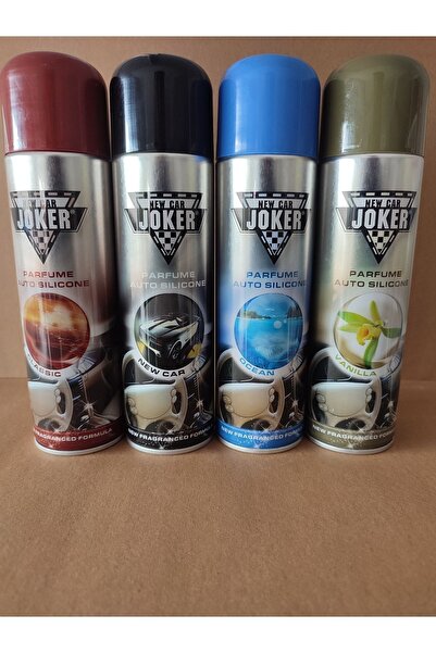 NEW CAR JOKER Joker Torpido Parlatıcı Silikon 4'lü Parfümlü