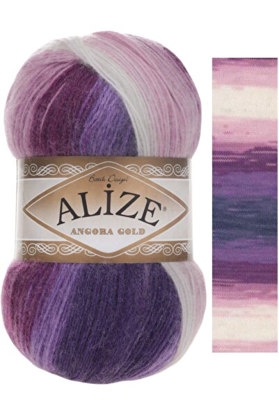 Alize Angora Gold Batik El Örgü İpi İpliği Yünü Renk Kodu:2630