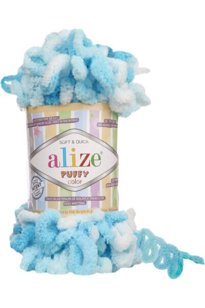 Alize Puffy Color El Örgü Ipi 5924