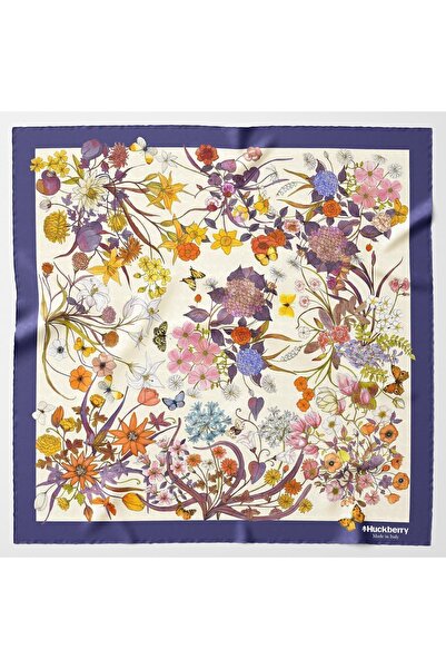HUCKBERRY Flora Italyan Malı Premium Series Ünlü Barbieri Yapımı Fular Bandan...