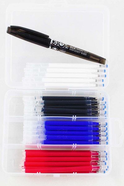 İşkur Makina Σετ στυλό και στυλό Heat Flying Erasable Refill 40 τεμαχίων