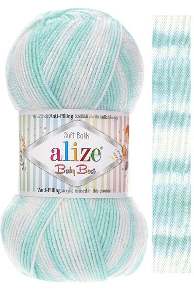 Alize Baby Best Batik Hand Knitting Yarn Κωδικός χρώματος:6659