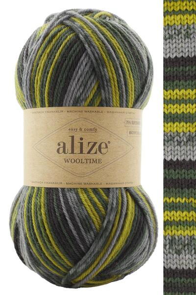 Alize Wool Time %75 Yünlü El Örgü İpi 11019