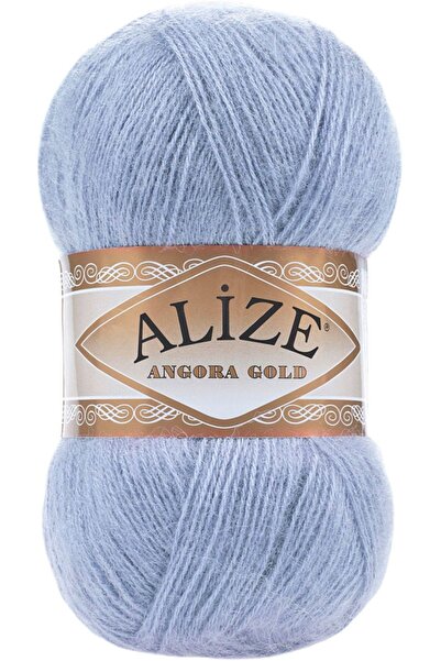 Alize Angora Gold Χειροποίητο Πλεκτό Νήμα Μάλλινο Κωδικός Χρώματος:40 (ΜΠΛΕ)