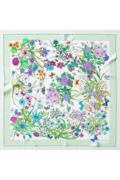 HUCKBERRY Flora Italyan Malı Premium Series Ünlü Barbieri Yapımı Fular Bandan...