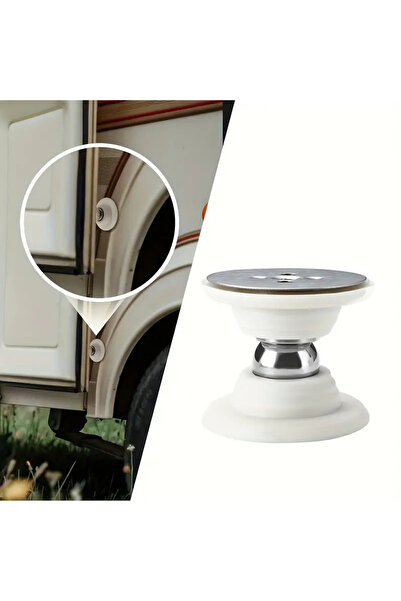 TeknoNokta Karavan Tekne Güçlü Mıknatıslı Kapı Tutucu Beyaz