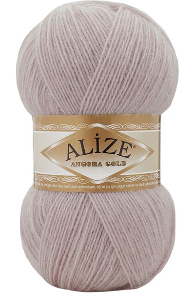 Alize Angora Gold Hand Knitting Yarn Μαλλί Κωδικός χρώματος:528-λιλά