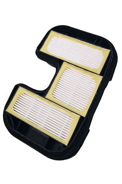 optream Black Hepa Filter - Fakir Intra Compatible Vacuum Cleaner Outlet