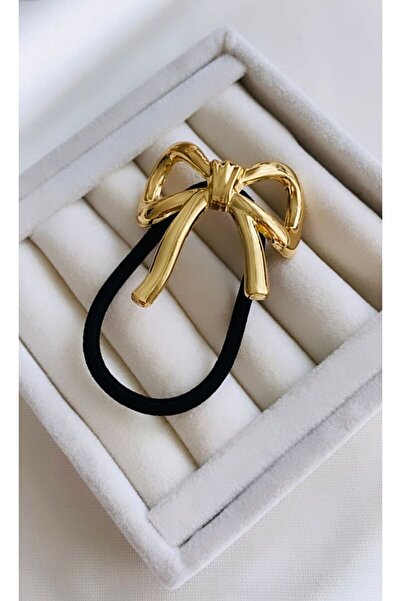 VNS Accessories Cataramă din cauciuc cu detaliu de fundă metalică