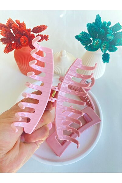 PREGIO Set de 4 catarame de calitate A importate pentru femei, dimensiune mare Xl, râpă-pătrat-lotus-funcă