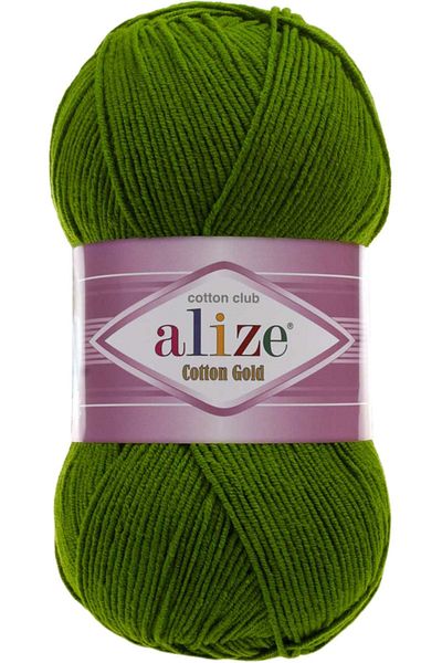 Alize Βαμβακερό χρυσό βαμβάκι, amigurumi, παντζάρι Χειροποίητο πλεκτό νήμα Κωδικός χρώματος: 35-πράσινο