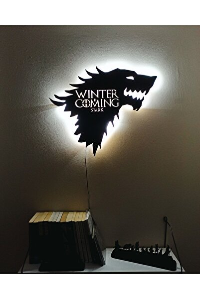 Genel Markalar Game Of Thrones Stark Led Işıklı Tablo