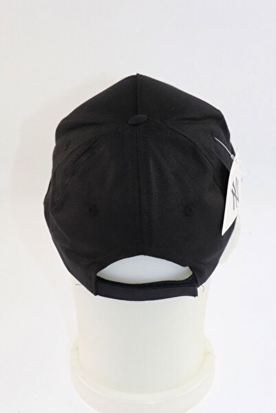 zirve şapka Siyah Ny New York Nakışlı Şapka