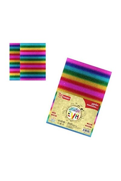 Mikro Gökkuşağı Eva 10 Lu Paket 4 Renk