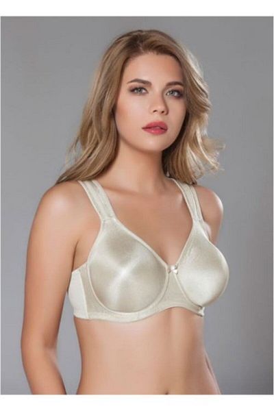 MOONLİGHT Μπεζ Minimizer Push Up σουτιέν