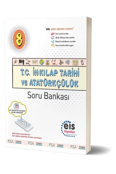 eis Yayınları Eis 8. Sınıf Tc Inkılap Tarihi Ve Atatürkçülük Soru Bankası