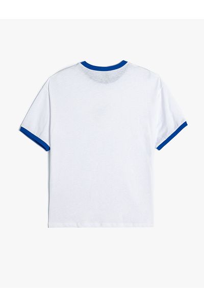 Koton Bedrucktes Baumwoll-T-Shirt