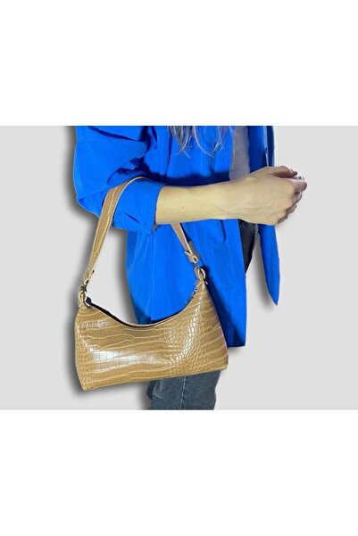 YMZBAG Відкрита сумка для жінок з матовим крокодиловим візерунком