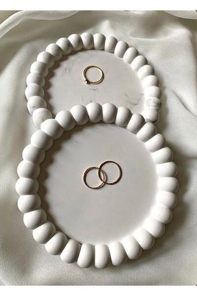 Bubble Plate Jewelry Plate Coaster