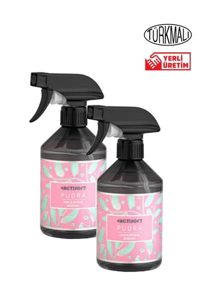 actisoft Oda Ve Kumaş Kokusu 500 Ml Pudra 2 Li Paket