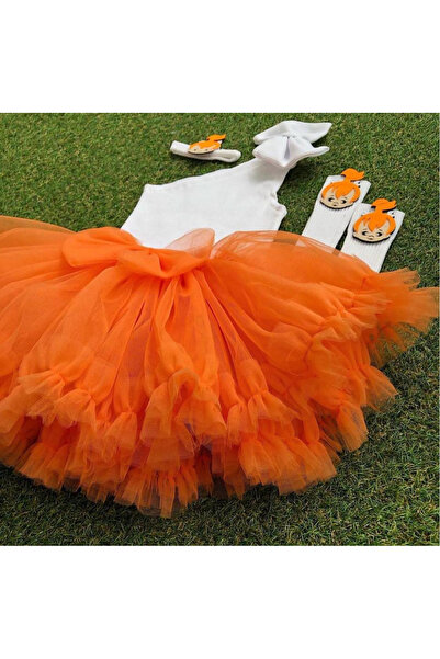 Kokosh kidss Girl's Costume with Stone Age and Pebble DeTail