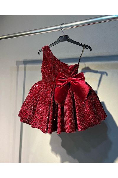 She Dress Girl's Sequin Evening Dress