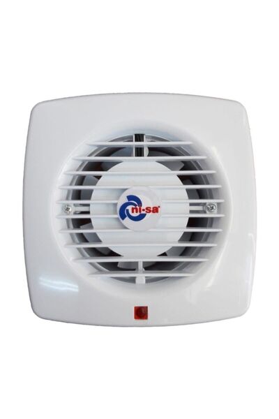 Genel Markalar Beyaz Nisa Luce 100 Mm 12 Watt Aspilatör Banyo Ve Mutfak Haval...