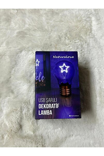 Naturalove Usb Şarjlı Dekoratif Lamba