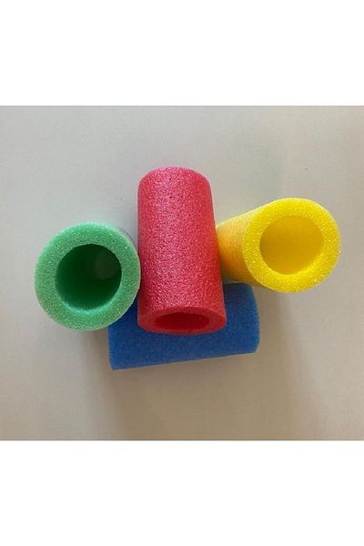 senal ticaret 4 Pieces Sea and Pool Pasta Lock Clip Foam Sausage Lock