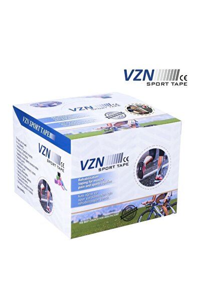 VZN Sport Tape Ten Rengi Kinezyo Sporcu Bandı Ağrı Bandı 5 Metre X 5 Cm