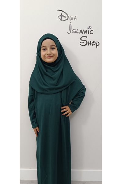 dua' is Girl's Prayer Dress - One Piece Design