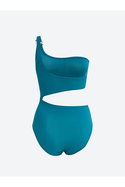 LC Waikiki LCW DREAM UV - Γυναικείο μαγιό με απλά και αφαιρούμενα μαξιλαράκια