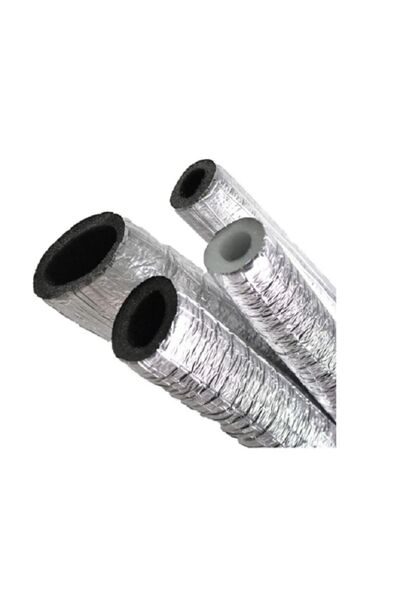 İzocam 35/10 Mm 10 Metre Polietilen Alüminyum Folyolu Izole Boru Kılıfı (1")