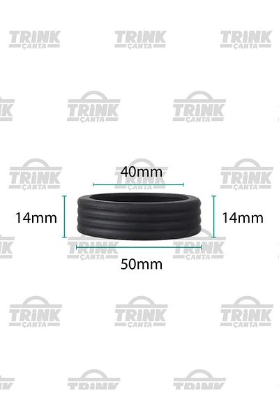 Trink Çanta 8 Pieces Black Silicone Suitcase Luggage Wheel Protector