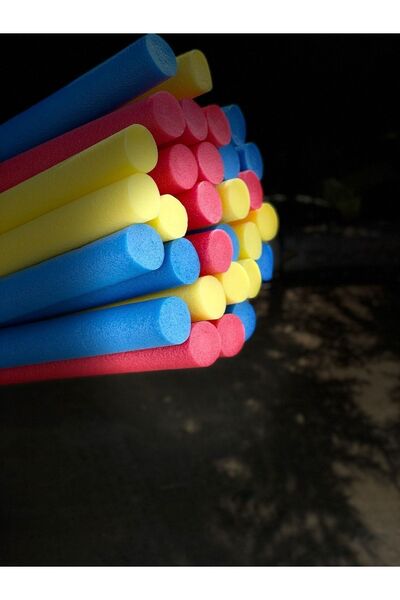 Genel Markalar 150 cm yüzme makarnası, deniz ve havuz eğlencesi için renkli köpük sosis seti