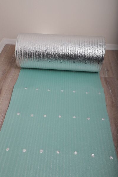 YGTAMBALAJ Parke Altı Metalize Delikli Şilte 2 Mm 10 M²